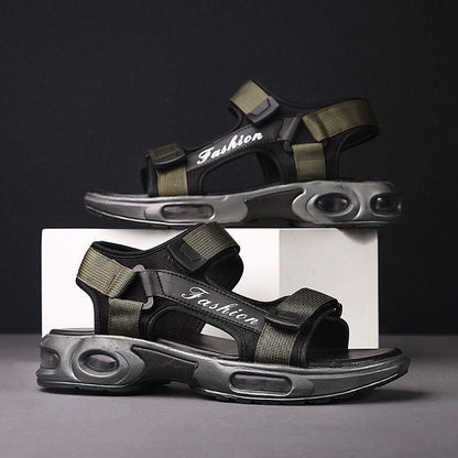 Men's Summer Sandals Moisture and Sweat-proof Leisure Sports Beach Shoes All-match Cushion Sandals