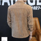 Men Top Autumn Winter Casual Corduroy Slim Long Sleeve Coat Suit Jacket Blazer
