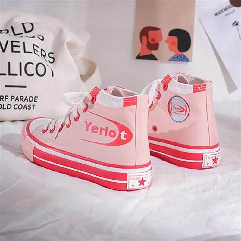 Canvas Shoes Women Trend Cloth Shoes Comfortable Breathable Flat Sneakers Women