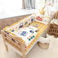 Four-piece Crib Bedding Set Cotton Toddler Bed Sheet Three-sided Bed-surrounding Bumper Sheet
