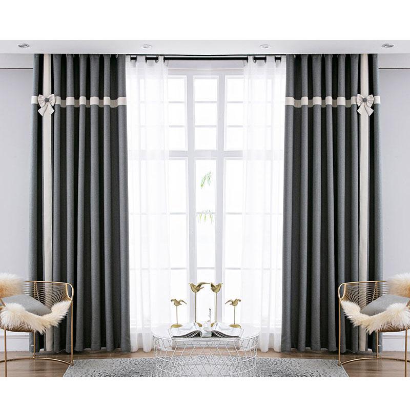 Modern and Simple Atmospheric Sun-shading Curtains for Bedrooms and Homes for Living Rooms (150×270cm)