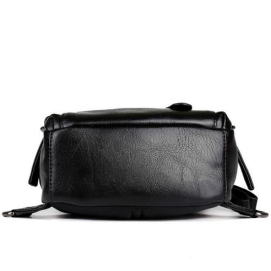 Chest Bag Men's Large Capacity with Headphone Hole Messenger Bag Outdoor Riding Sports Shoulder Bag