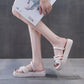 Roman Shoes Two-wear Sandals Women's Thick-soled Sandals and Slippers Lightweight Non-slip One-button Buckle Women's Simple Sandals and Slippers