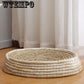 Dog kennel straw  pet nest Pet supplies Large dog Retriever dog bed mat mat pet accessories