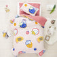 Children's Bed Set Autumn and Winter Double-sided Milk Velvet Three-piece Set Children's Nap Bedding Plus Velvet Thick Quilt Cover Pink Princess Style
