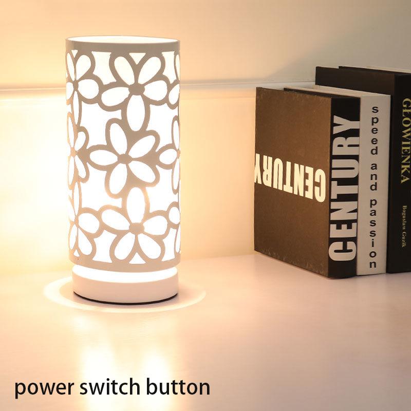 Bedroom Colorful Romantic Bedside Lamp Simple Night Light Wedding Creative Warm Eye Care Home Decoration Creative Table Lamp