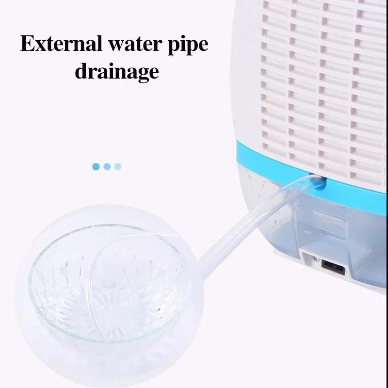 0.8L 25W Household Dehumidifier Moisture Absorption Machine Intelligent Dryer Silent Air Dryer
