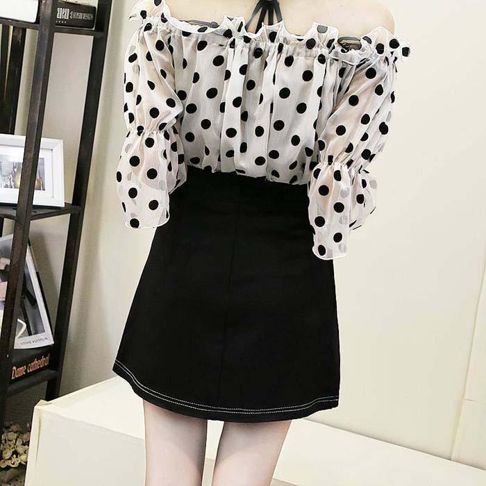 Women Irregular Skirt High Waist Slim Sexy Letter Bag Hip Skirt Mini A-line Skirt