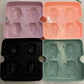 2pcs Silicone Ice Cube Mold DIY Ice Cube Mold Baking Cake Sharpener Creative Homemade Ice Cube Mold