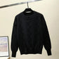 Autumn Winter Large Size Versatile Sweater Women's Loose Round Neck Long Sleeve Knitted Pullover