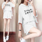 Women's Summer Loose Casual Running Sportswear Is Taller Two-piece Sports Loose T-shirt + Wide-leg Shorts Suit Is Thin Two-piece