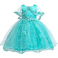 Girls Birthday Party Dress Children's Dress Dress Female Summer European and American Princess Pettiskirt