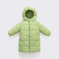 Children's Down Jackets Long Section for Boys Girls Thicken Children's Winter Coats for Children with Hooded Babies and Infants Children's Clothing