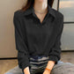 Chiffon Shirts Women's Thin Fashion Tops Loosely Stacked White Shirts Bottoming Shirts