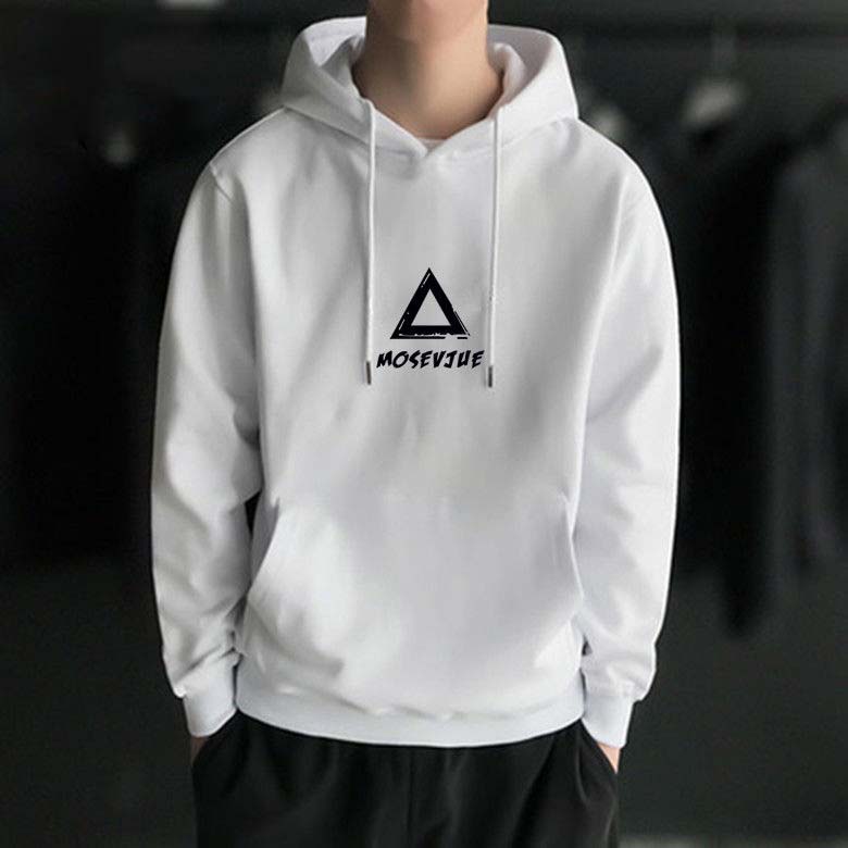 Autumn and Winter Hooded Pullover Men's Long-sleeved Loose Student with Hood Sports Casual Jacket