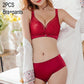 Women Underwear Set Cotton Bra Set Push Up Seamless Lade lingerie Bra and Panties Set