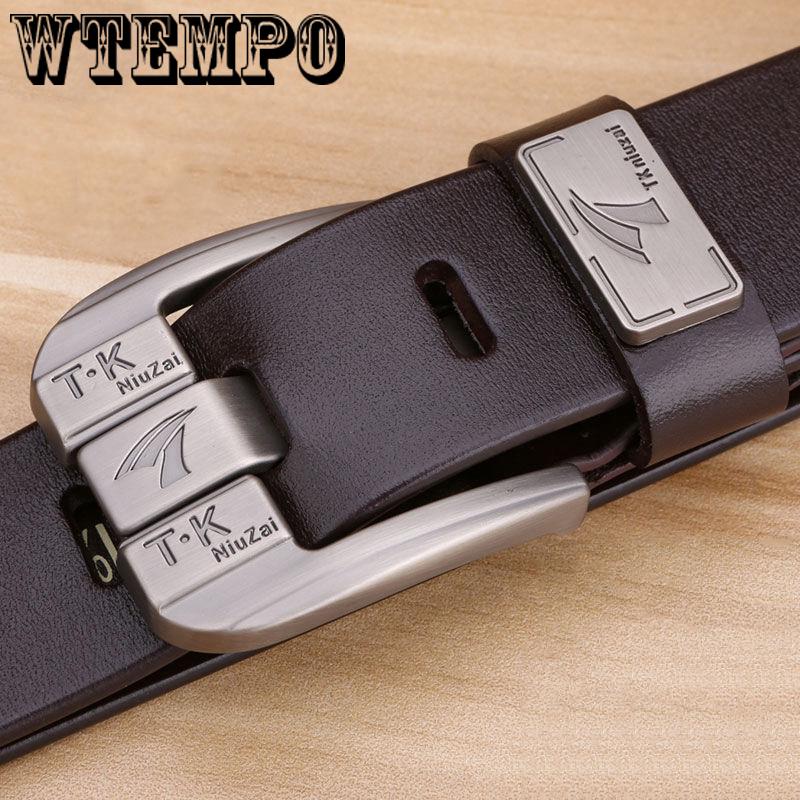 Fashion Designer Belts Men High Quality Genuine Leather Luxury Brand black Belt black Buckle