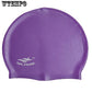 WTEMPO Swim Cap Adult Waterproof High Elastic Large Professional Silicone Swimming Cap