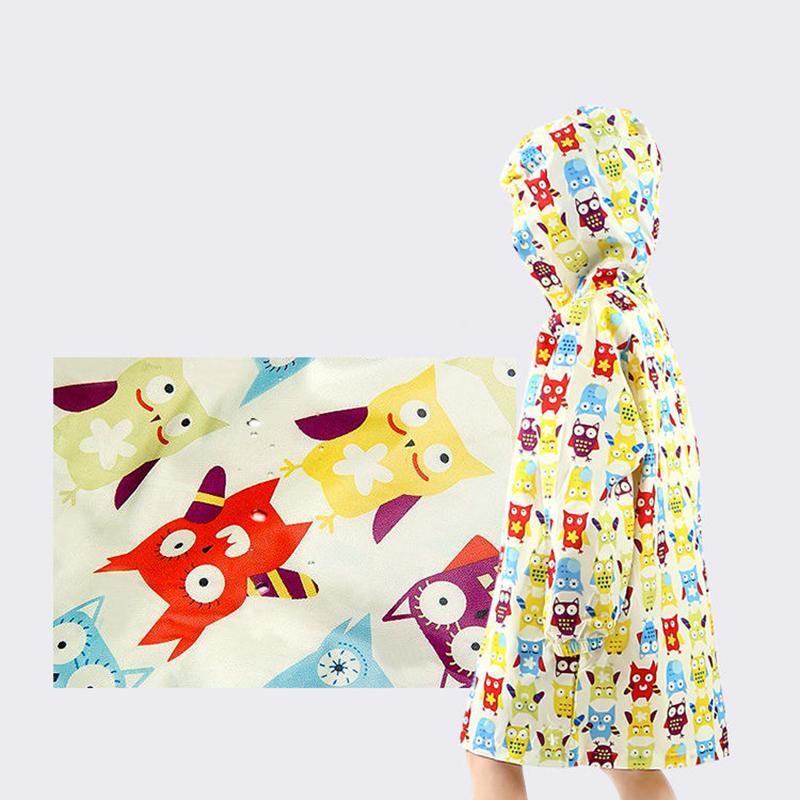 Rain Coat for Kids Waterproof Clothes 0-10 Years Children Outdoor Windproof Rainwear Cartoon Printed Kawaii Raincoats Suit