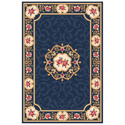 Non-slip Household Carpet Bedroom Bedside Luxury Washable Carpet European Style Carpet Living Room Carpet