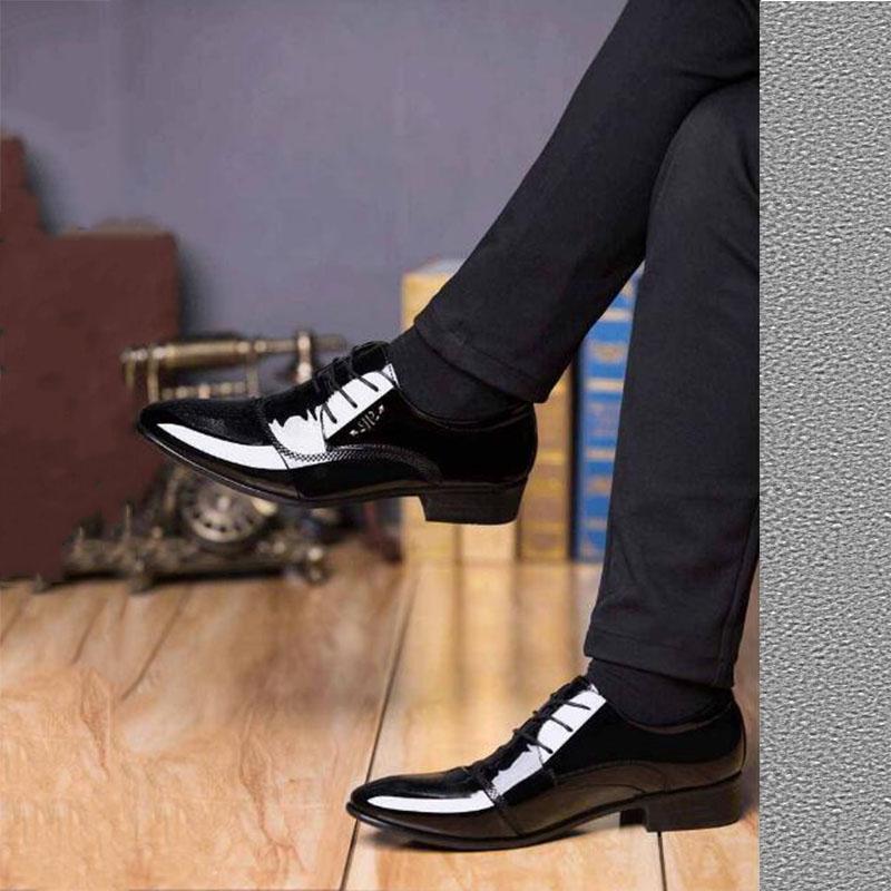 Tassel Business Formal Dress Men PU Leather Loafer Formal Dress Flats  Office Oxford Shoes for Men