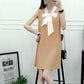 Dress Large Size Women's Chiffon Bow Long Loose Thin Sleeveless A Word Vest Skirt Summer