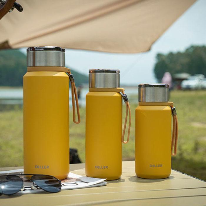 Insulation Cup 12 Hours Heat Preservation Large Capacity 304 Stainless Steel Construction Site Outdoor Portable Tea Cup