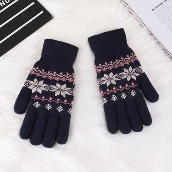 Woman fashion gloves Plush Cotton gloves Windproof gloves Winter Warm gloves Thick gloves