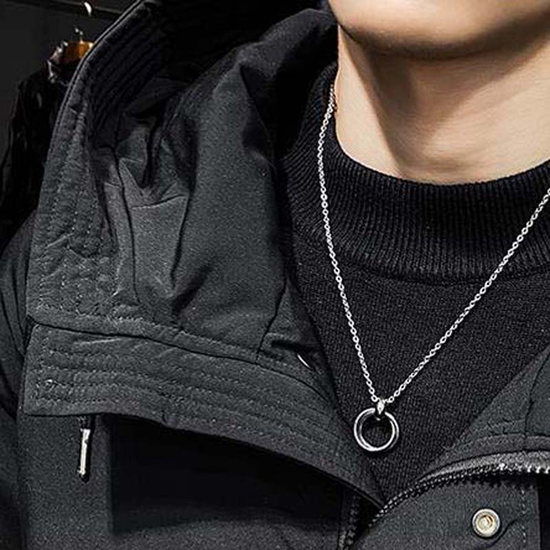 Men's Winter Jacket Trend Mid-length Down Jacket Loose Large Size Thick Winter Clothing