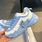 Fashion Student Breathable Shoes Spring and Summer Versatile Platform Sneakers Casual Outdoor Running Shoes