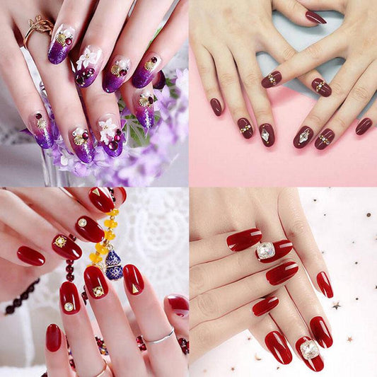 Nail Gel Polish Set Kit Manicure set Gel Varnish Nail Art Set 48W UV Lamp Nail Dryer set