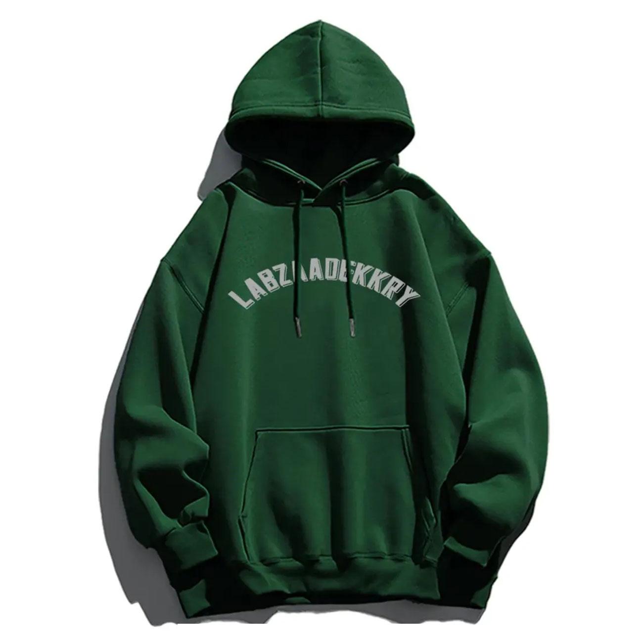 Couple's Sweater Ring Letter Printing Women's Spring and Autumn Solid Color Long-sleeved Pullover Sweatshirts Loose Couple's Top Casual Hooded Sweater