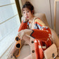 Loose Sweater Jacket Women Autumn Loose Lazy Wind Wild Knit Cardigan Women's V-neck Sweater Jacket Casual and Comfortable
