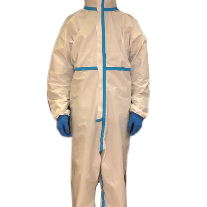 White one-piece protective clothing Disposable factory Safety clothing waterproof good breathability