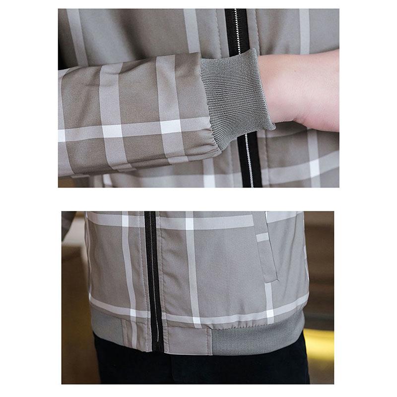 Fall Jacket Jacket Men's Trend Slim Young Students Casual Men's Baseball Uniform