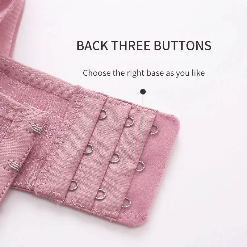 Large Size Jacquard Thin Bra No Steel Rings Gathering Comfortable Receiving Side Breast Breathable Sexy Soft Ladies Bra