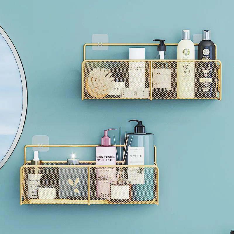 Sanitary Housing Bathroom Wall Hanging Multi-function Triangle Storage Rack Square Storage Rack