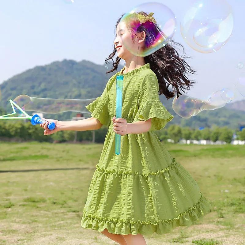 Girls Dress for Kids Summer Princess Dress Candy Birthday Wedding Party Children Summer Clothing