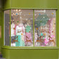 Celebrate Christmas Cartoon Wall Sticker Window Display Decoration PVC Waterproof Easy Wipe Sticker