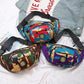 Waistbag Women's Multi-layer Camouflage Waterproof Oxford Cloth Business Bag Cashier Pockets Change Mobile Phone Riding Sports Pockets