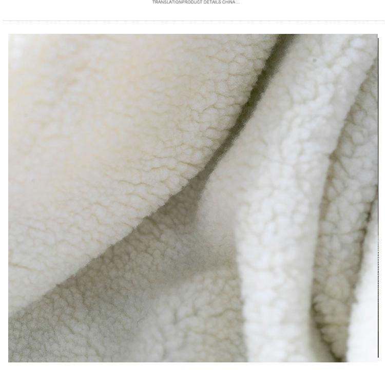 Winter Cotton Parka Jacket Ladies Loose Lamb Wool Cotton Jack Tooling Mid-length Thick Jacket Winter Warm Loose Casual Cotton Jacket
