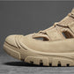 Summer Breathable Beach Mesh Sandals for Men's Outdoor Sports and Leisure Driving Hole Shoes