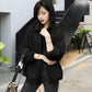 Spring and Autumn Short Short Wild Loose Casual Student Large Size Coat Windbreaker Women