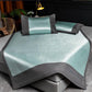 Three-piece Summer Skin-friendly Ice Silk Bed Sheet Mat Washable Non-slip Bedding Protection Cover