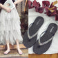 Slippers Female Summer Wear Spring and Summer New Korean Students Wild Fashion Rhinestone Flat Drag Sandals and Slippers