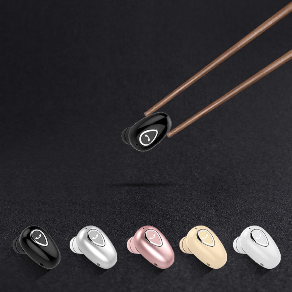 5 Color 1Pc Mini In-ear Wireless Bluetooth Earphone Sport Stereo Headphone with Mic Single Earbud
