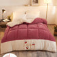 Thick and Warm Chemical Fiber Quilt Comfortable and Skin-friendly Chemical Fiber Quilt, Household Hotel Bedding
