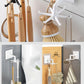 Spoon Rack 6 Claw Rotatable Hook Oil-proof and Waterproof Kitchen Storage Foldable Hook Cabinet Sticky Hook Wall Closet Hook Sticker Organizers