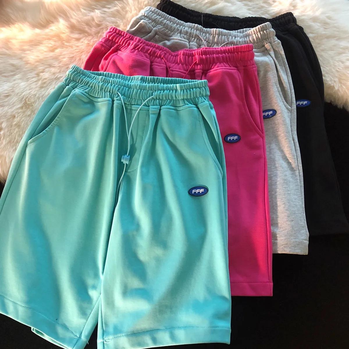Student Loose Casual Sports Shorts Ins Harajuku Style Five-point Pants Girls Fitness Exercise Jogging Shorts