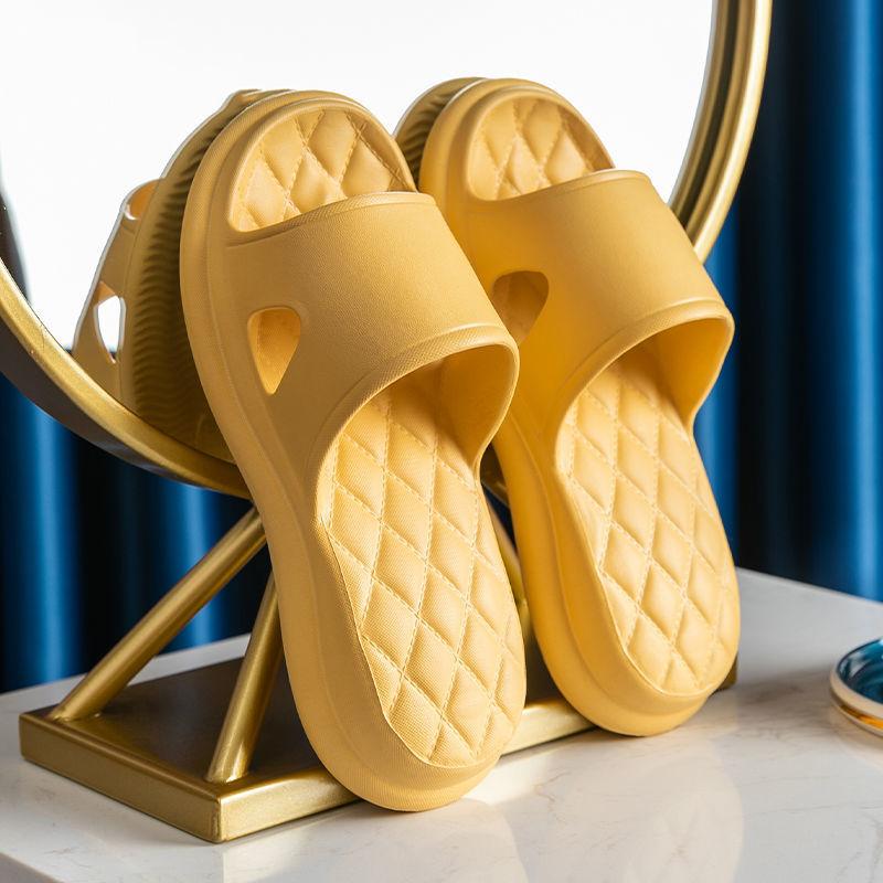 Summer Couples Home Indoor Deodorant Slippers Household Thick-soled Non-slip Sandals and Slippers